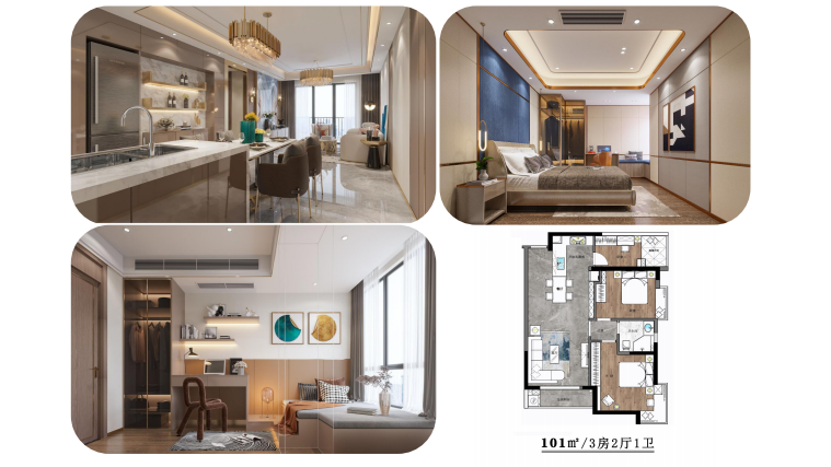 山水·悅城綠化率超60%的花園式高端小區