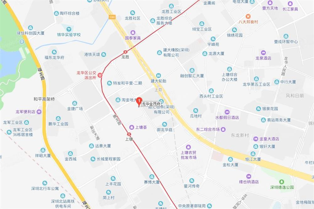 龍華金茂府4室2廳3衛160000元/平