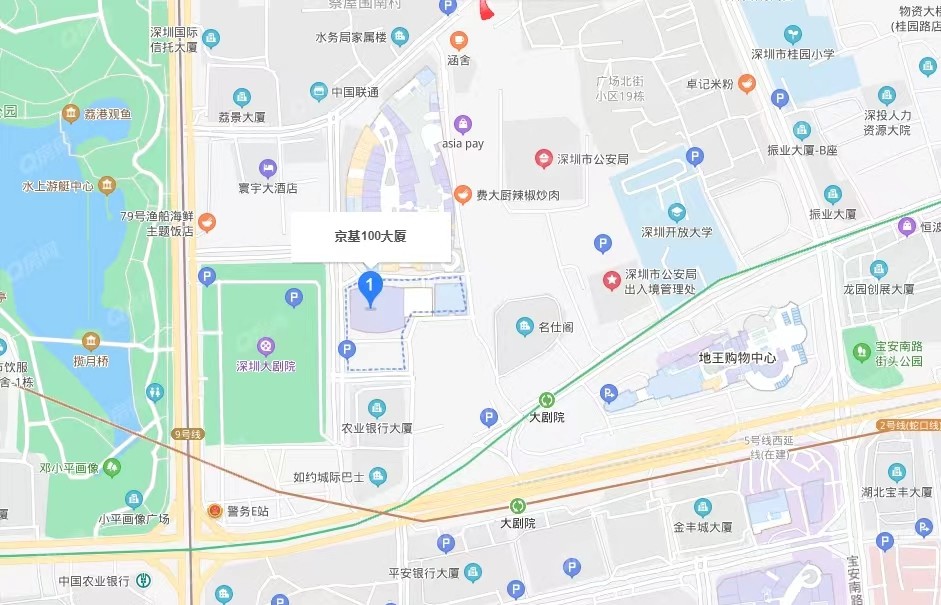 京基100，京基一百大廈-均價(jià)240元/平