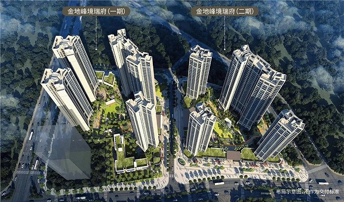 尤其是金地峰境瑞府二期所在的光明中心區
